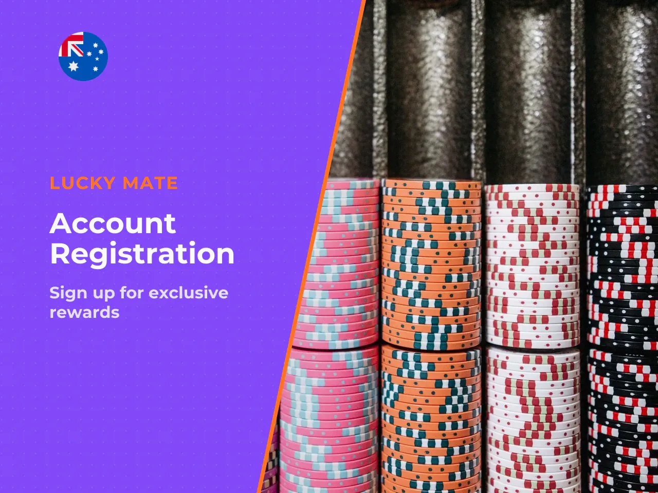 Registration, account access and promo code