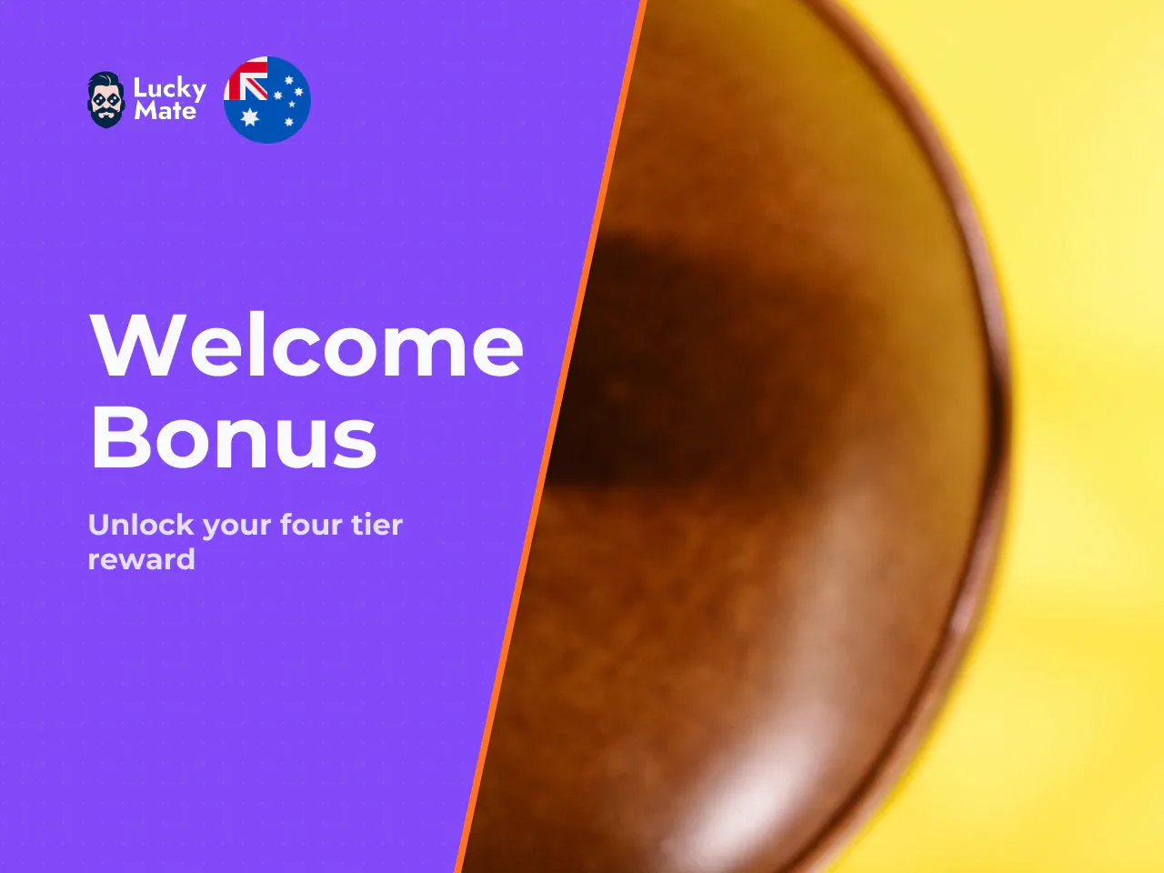 The main welcome promotion at luckymate
