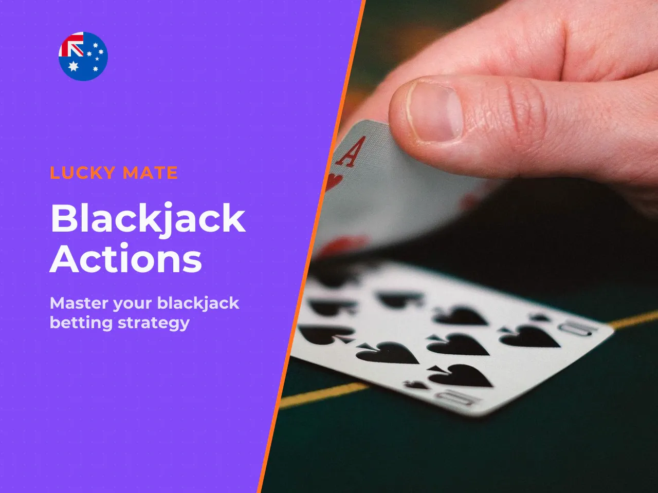 3. Player actions in blackjack hit