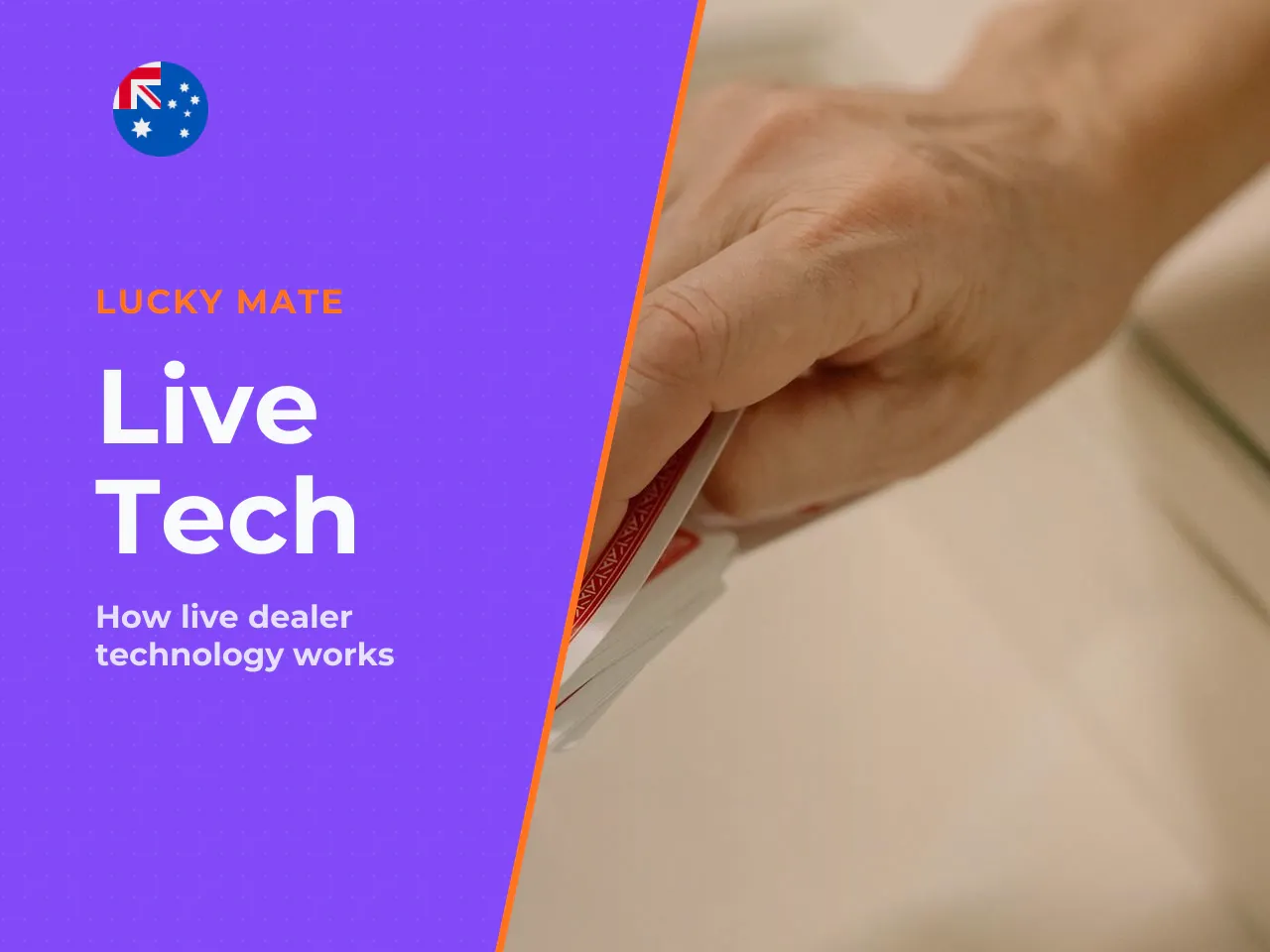 2. How live dealer poker technology